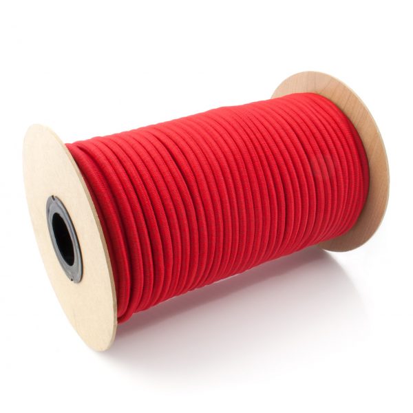 ELASTICKÉ LANO (12mm) - červená