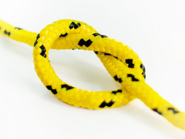Polypropylénové lano - žlté 2