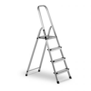 Profesionálny hliníkový rebrík - jednostranný - 4 stupne | model: MSW-AT4