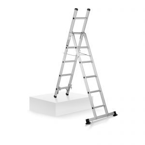 Profesionálny hliníkový rebrík multifunkčný - výška 2,5 m | model: MSW-AVL11