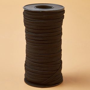 Guma prádlová - 7 mm | čierna