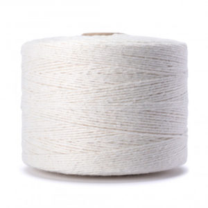 Bavlnený špagát Macrame – Biela| 3 mm – 1000m
